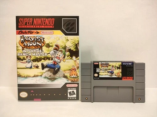Harvest Moon Intuitive Ranch Master for Super Nintendo SNES