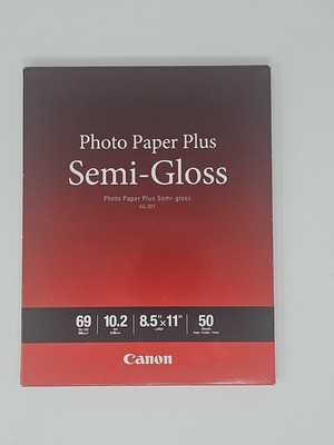 Canon SG-201 13 x 19 in Semi-Gloss Printer Photo Paper, 50 Sheets