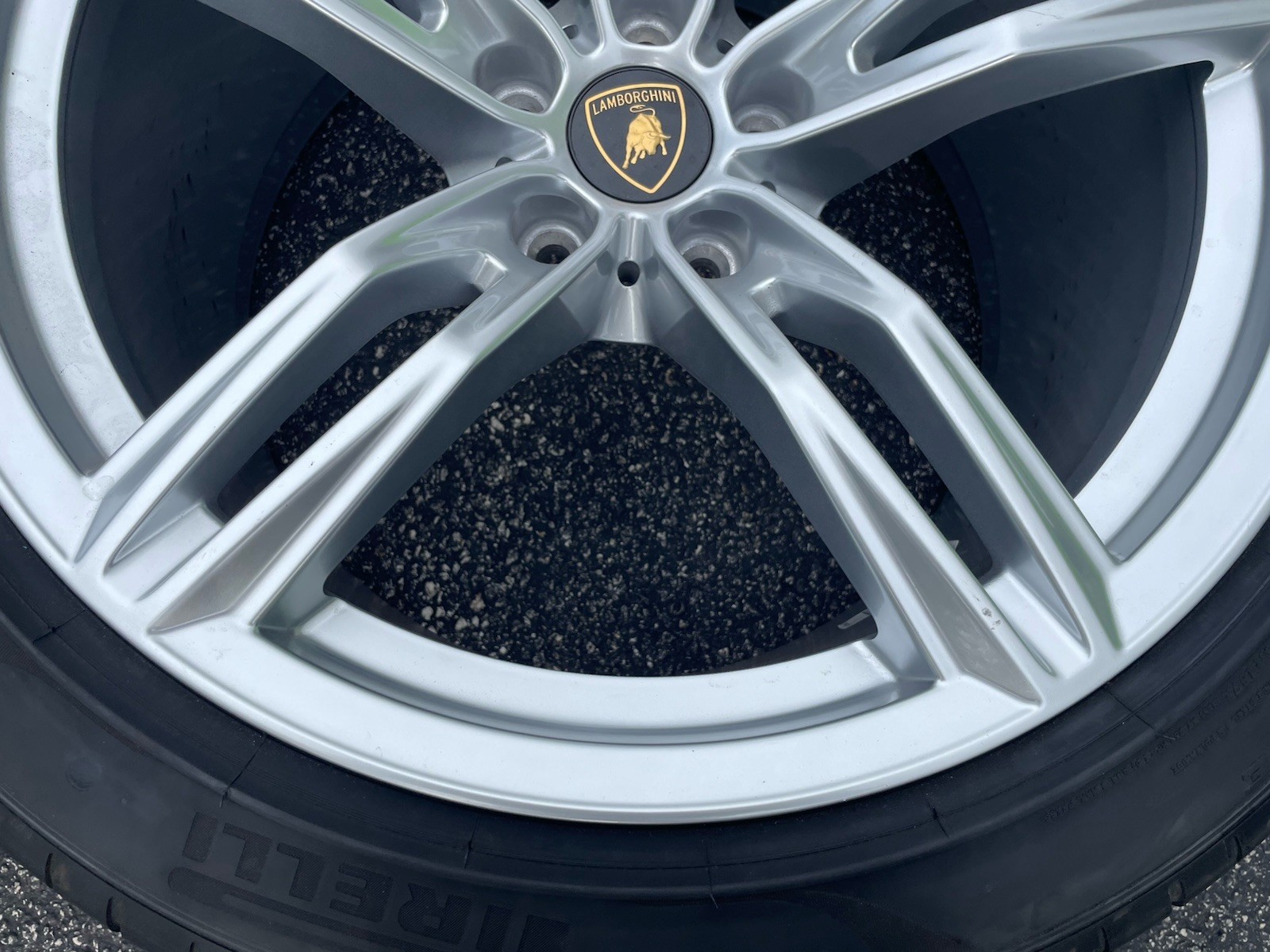 19" Lamborghini Huracan EVO LP580 OEM wheels rims Silver TIRES Factory 2020-2025