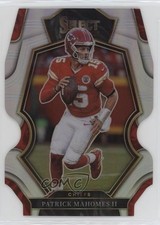 2022 Panini Select Premier Level Silver Prizm Die-Cut Patrick Mahomes II 0ud4