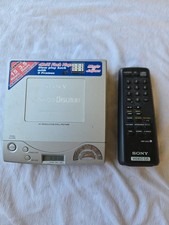 SONY D-V7000 Vintage Discman  VCD Player With Remote Tested  Working
