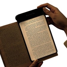 Book Light, LED Reading Light, USB Rechargeable, Warm  Cool Tone, Portable C...
