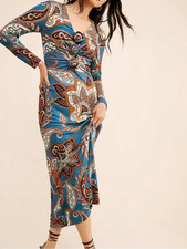 Women's FARM Rio Wonderful Bouquet Midi Dress Size Small