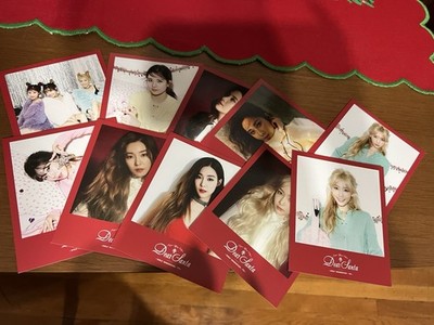 Girls' Generation Taetiseo SNSD TTS Dear Santa Red Polaroid
