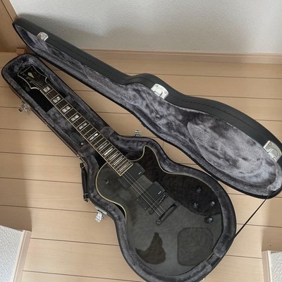 Electric Guitar Epiphone Les Paul Custom Black Active EMG Pickups
