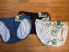 NWT Vanity Fair Illumination String Bikini 18108 3 PAIRS Size 8 XL Mixed Lot