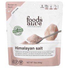 Himalayan Salt, Fine Ground, 16 oz 454 g 