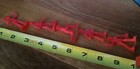 Vintage Plastic Red Firemen / Fire Fighters Figure Lot of 46 Cake Top  — photo 8