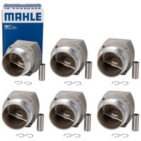 6X Mahle 5030190 Kolben Reparatursatz FüR Porsche 911 2.3 S 190 PS 91110394402
