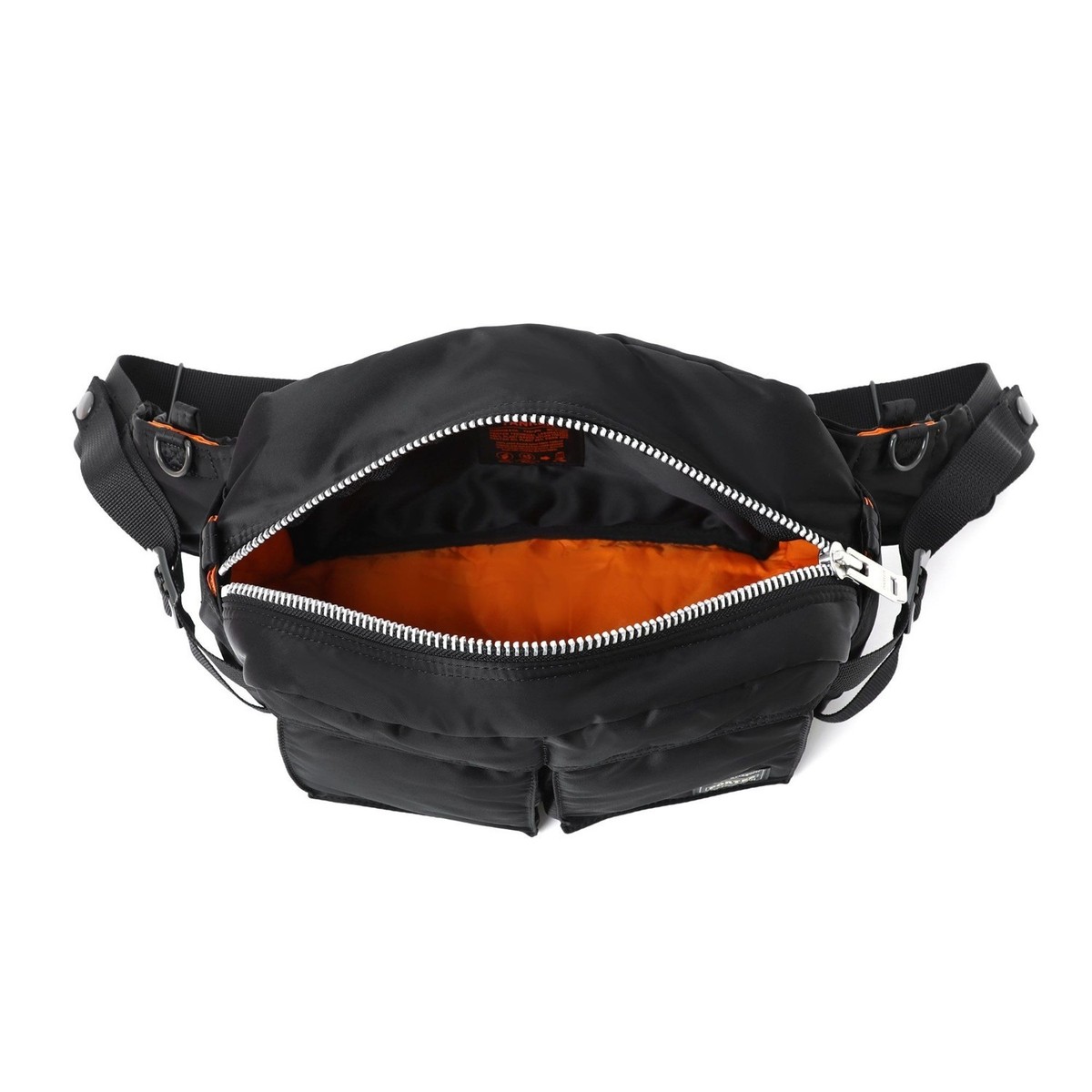 PORTER TANKER HIP BAG Black 622-08635 Yoshida Japan Authentic New