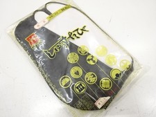 7645004: JAPANESE KIMONO / UNUSED BLACK TABI SOCKS 25 cm / 4 clasps