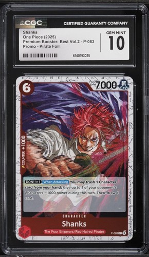 Shanks (Event Pack Vol. 6) graded CGC 10 for sale on eBay