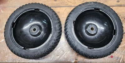 #ad 2 Pressure Washer Wheels troy built power washer 3000psi 020416 $30.00