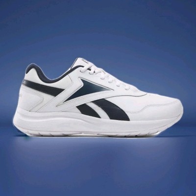NEW Men's SZ 8, Medium,  Walk Ultra 7 DMX Max WHITE / NAVY Ultra Comfort Walkers
