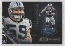 2016 Panini Playbook 130/199 Luke Kuechly #58 7fb
