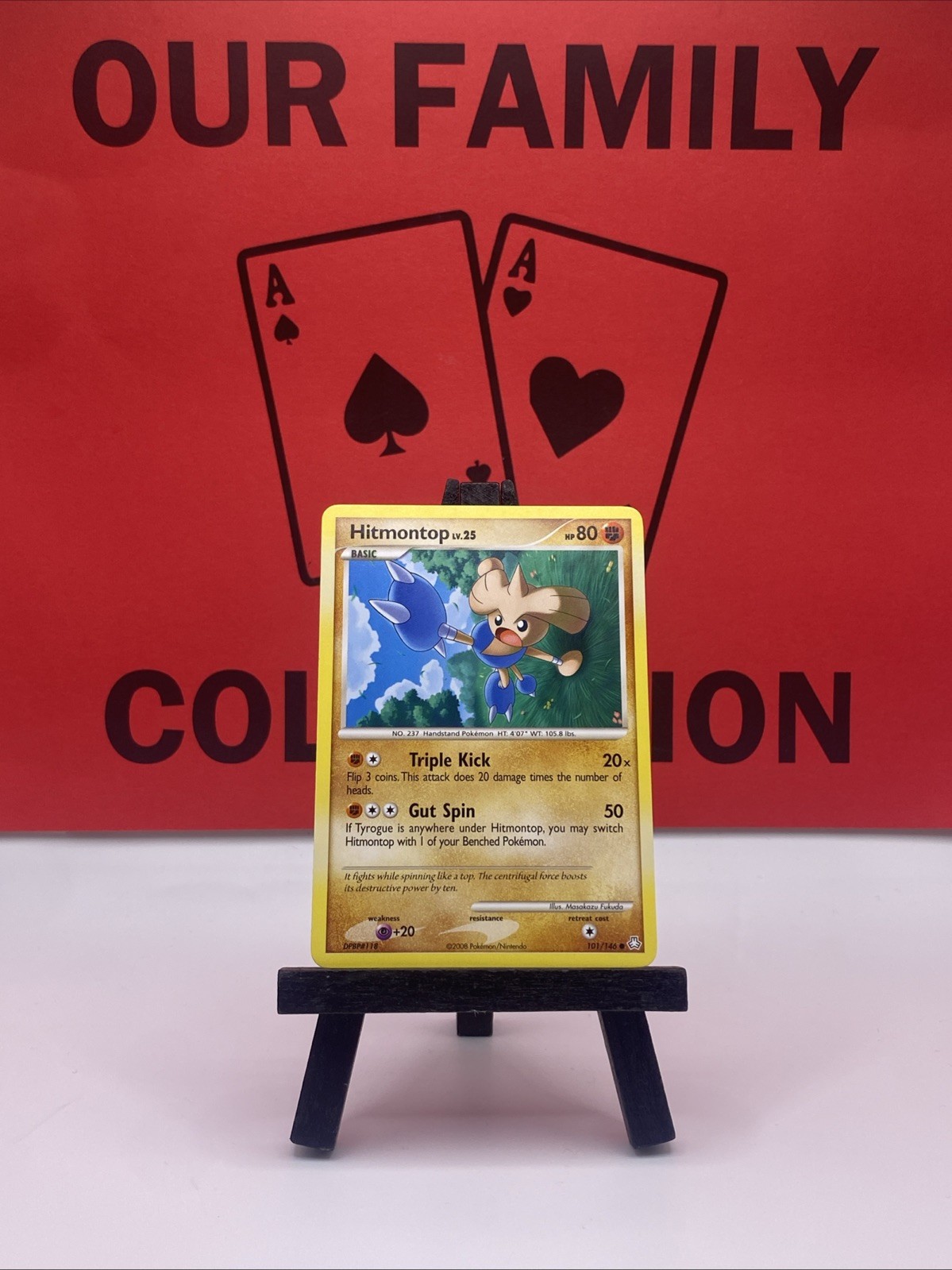 Hitmontop 101/146 Diamond and Pearl Legends Awakened Pokemon TCG 2008 VLP
