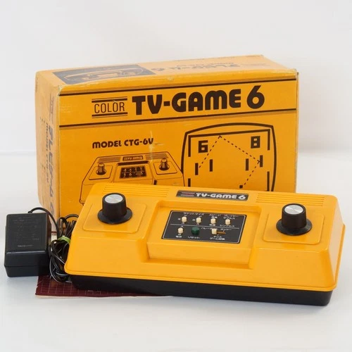 COLOR TV GAME 6 Console Boxed CTG-6V Nintendo Tested System JAPAN 8453