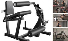 Leg Extension and Curl Machine, 700LBS Capacity Leg Extension Machine, Black