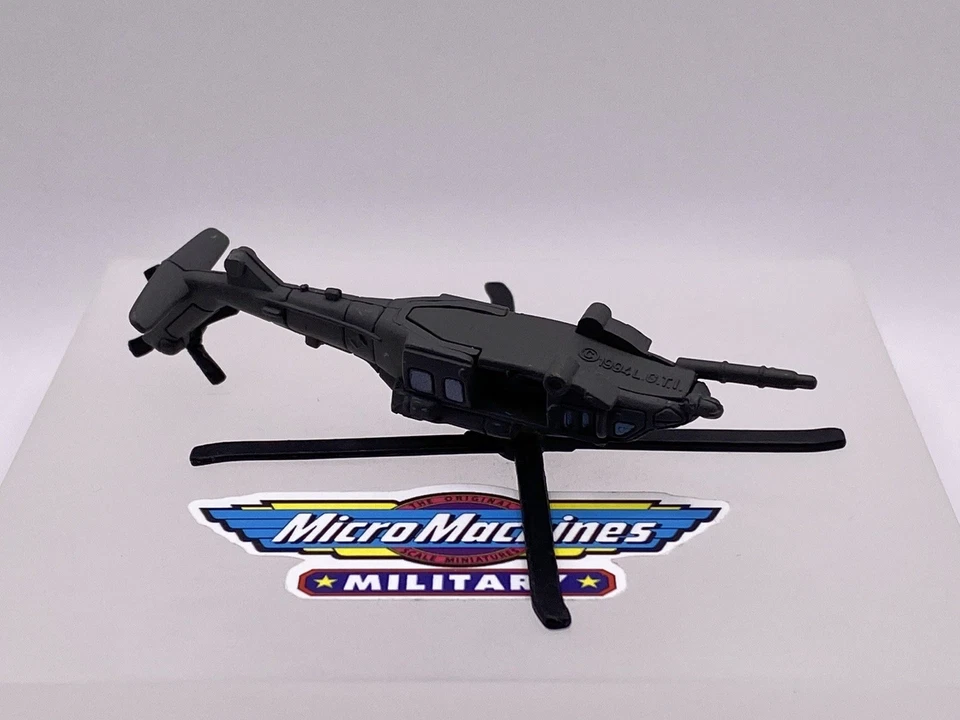 Micro Machines Military UH-60 Blackhawk Helicopter Galoob LGTI RARE - Image 3 of 3