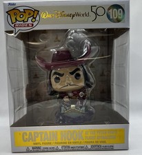 Funko Pop! Rides Captain Hook #109 Walt Disney World 50th Anniversary Peter Pan