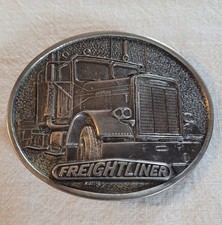 Vintage Freightliner Semi-Truck Long Haulers Driver Belt Buckle by Tonkin Inc.