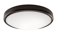 Led Deckenleuchte Holz Glas Rund 3000K 1700Lm Blendarm Wohnzimmer Flur Lampe