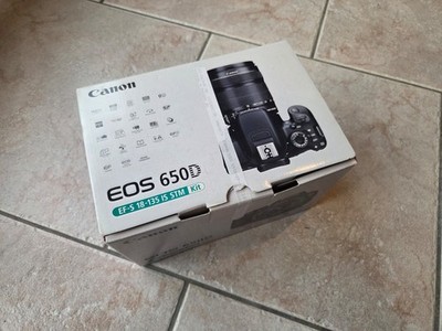 Canon EOS 650D Spiegelreflexkamera + Objektiv EFS 18-135mm
