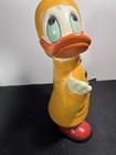 Donald Duck Walt Disney Production Large Yellow Ceramic Figurine 9.5 in hi Vtg — photo 3