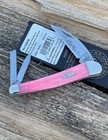 CASE XX *SFO 2025 SMOOTH PINK LADY CASE BUBBA GUM SEAHORSE WHITTLER KNIFE KNIVES — photo 1