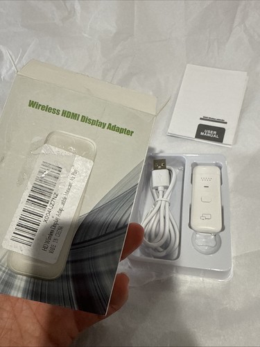 Adaptador Dongle de Pantalla HDMI Inalámbrico 1080P, Adaptador/Extensor de Espejo de Pantalla... - Imagen 5 de 5