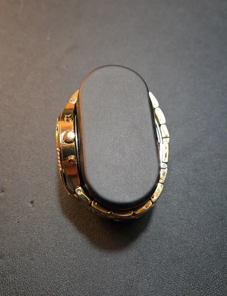 GUESS Unisex Gold-Tone Chronograph Watch 44mm - Image 2 of 4