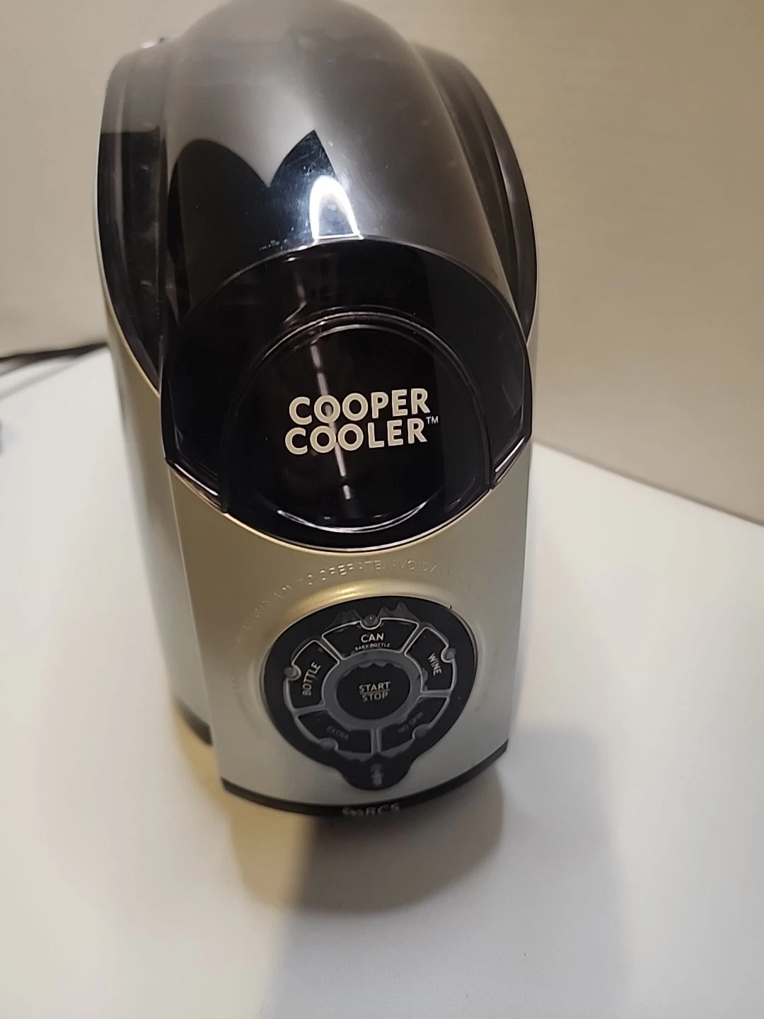 Cooper Cooler Rapid Beverage Chiller Chill on Demand TailGater HC01 NO BOX Used