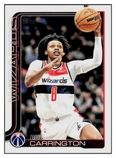 Bub Carrington 2025-26 Topps #97 Washington Wizards NBA *315