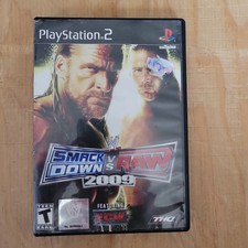 WWE SmackDown vs. Raw 2009 Featuring ECW Sony PlayStation 2, 2008 - Untested