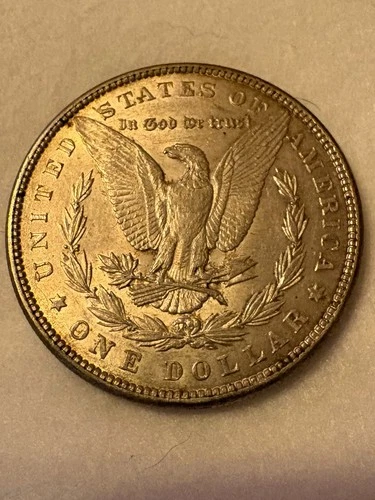 1884 $1 Morgan Silver Dollar VG/F condition