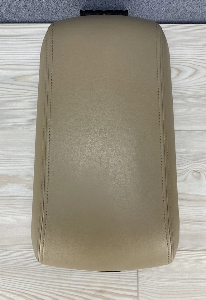 ♦️Lincoln MKX 2007-2010 tapa/reposabrazos cuero tostado para consola central. ¡Envío gratis! Foto 3 de 4