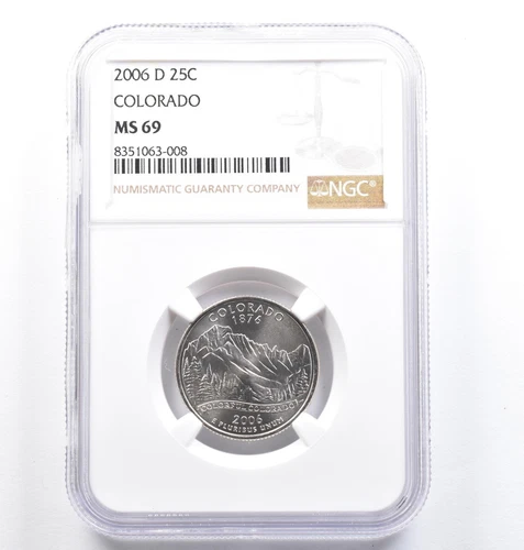 2006-D Washington State Quarter Colorado MS69 NGC *0837