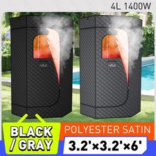 Innovative home use Steam Sauna infrared Sauna tent W/chair,Remote Control,1400W