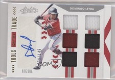 2020 Absolute Tools of the Trade 6 Swatch Signatures /149 Domingo Leyba Auto r9d