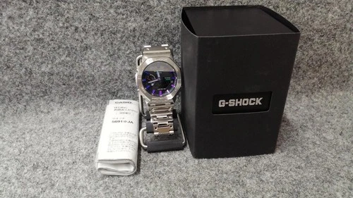 Casio GM-B2100PC-1AJF Full Metal Tough Solar Rainbow Accent Watch