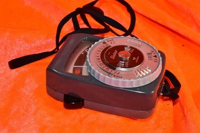 GOSSEN CDS SIXTAR EXPOSURE METER VINTAGE BELICHTUNGSMESSER ANALOG