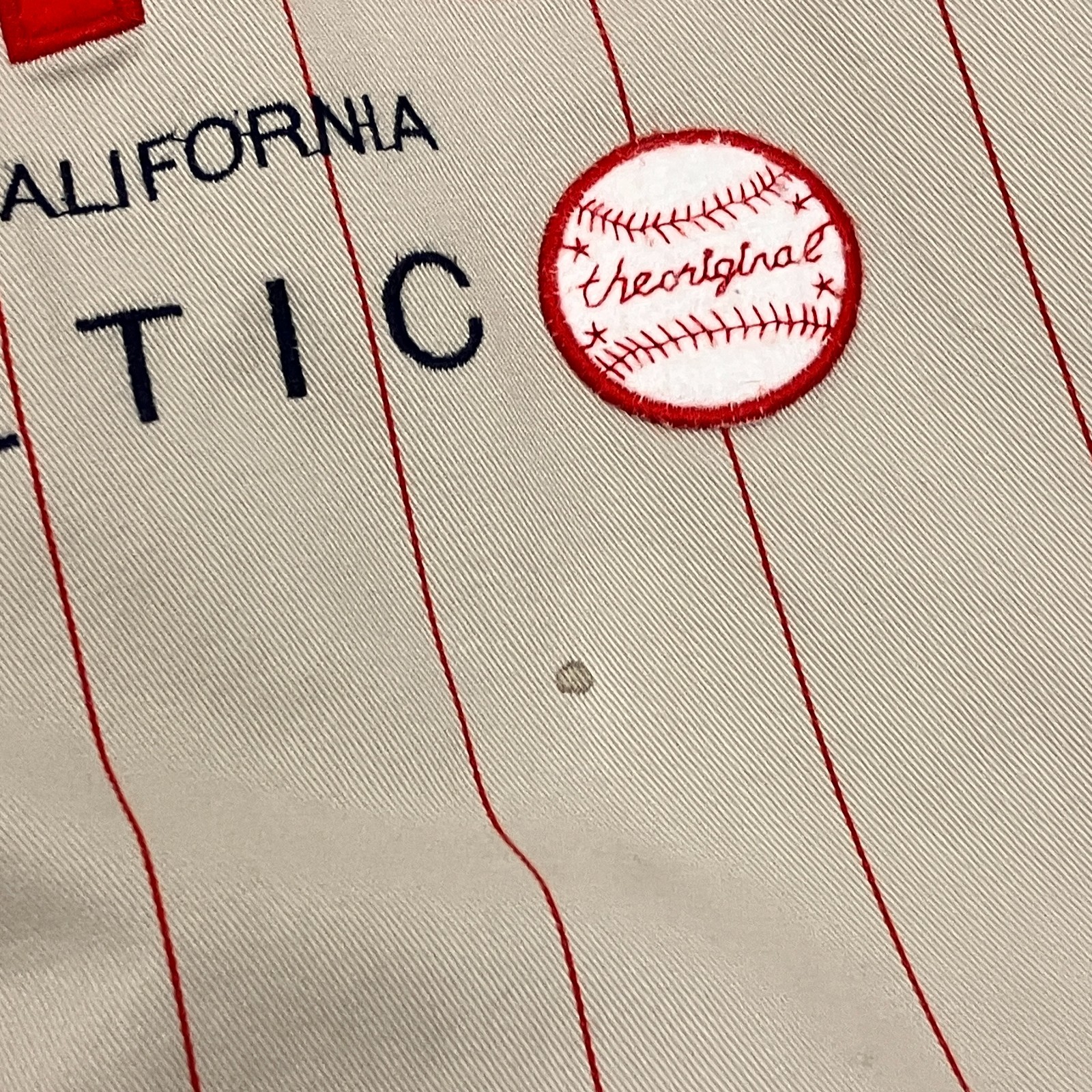 Levi’s Varsity Baseball Jacket Reversible Cream R… - image 8