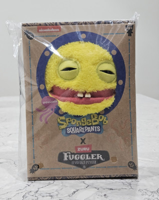 FUGGLER SpongeBob Square Pants Nickelodeon FUNNY UGLY MONSTER Plush - NEW