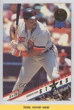 1993 Leaf Gold Leaf Stars Cecil Fielder Jeff Bagwell #3 HOF READ 0l2