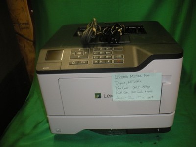 Lexmark MS521 Network Workgroup Printer Page Count  ONLY 159 pages w/toner