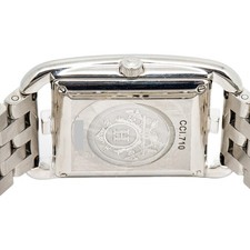 Hermes Cape Cod CC1.710 Diamond Automatic Stainless Grey Dial Watch 28x40mm 6