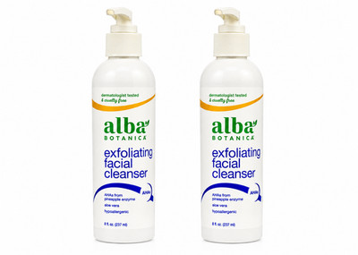 Lot of 2 Alba Botanica Pineapple Enzyme Facial Cleanser Aloe Vera Exfoliate 8 oz