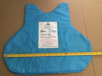 #ad bullet proof lvl II body armor ballistic armor in fair to good medium 90878 $42.00