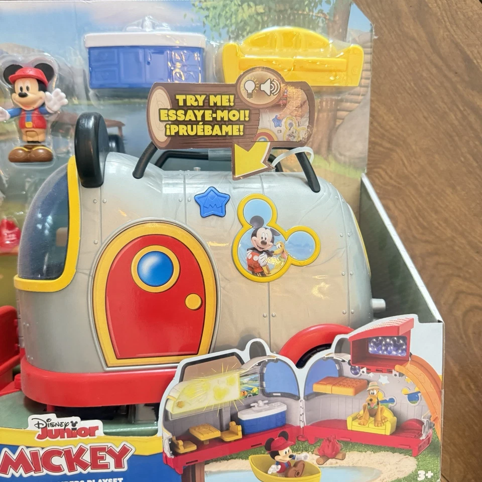 Juego de luces y sonidos de Mickey Mouse Happy Camper de Disney Jr Foto 3 de 4