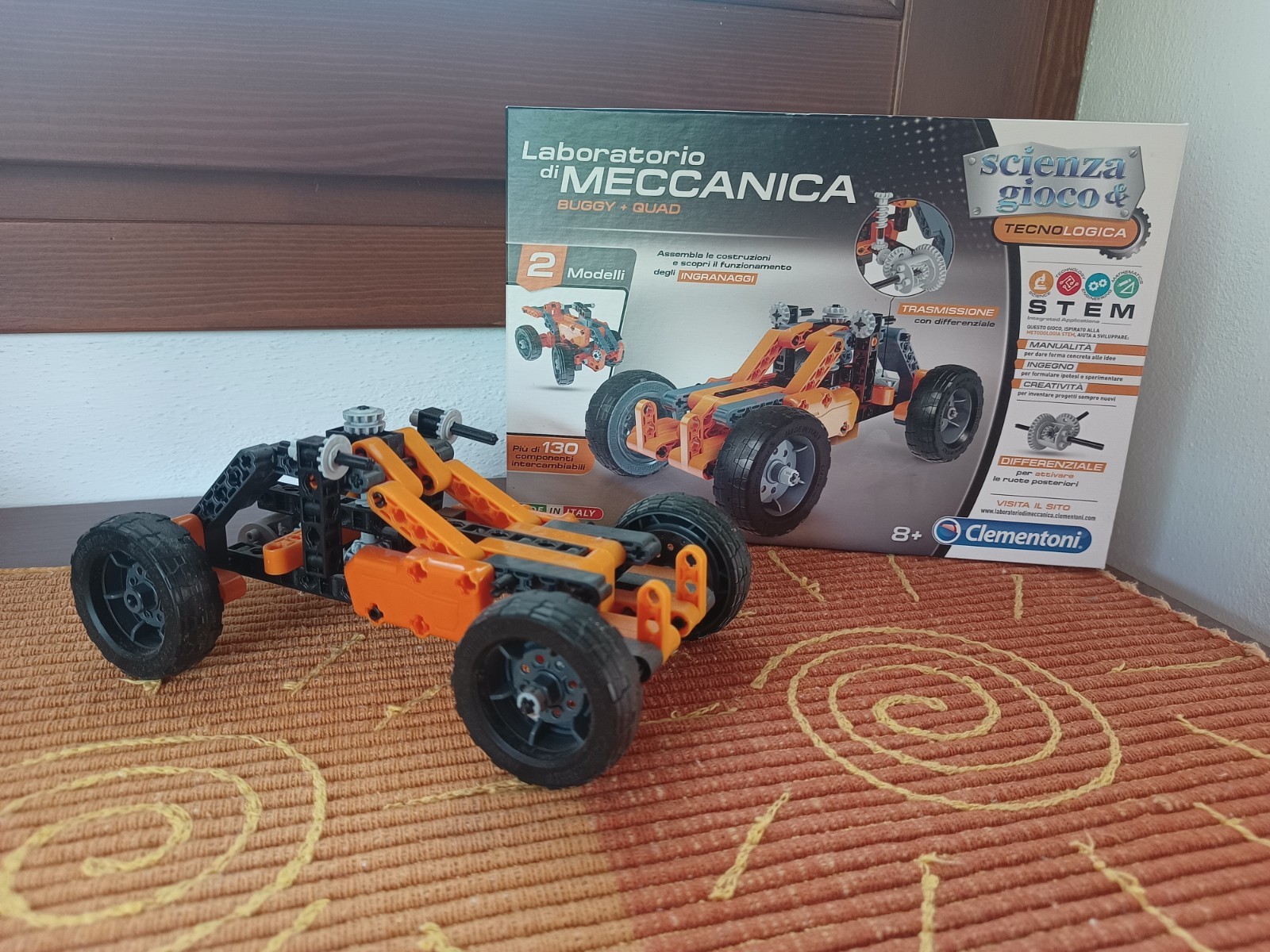 Clementoni Laboratorio di Meccanica Buggy + Quad - Scienza e Gioco STEM 8+